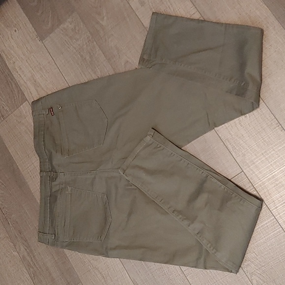 Makers of True Originals US 33 Super Skinny Low Rise Army Green Stretchy Pants - Picture 7 of 11